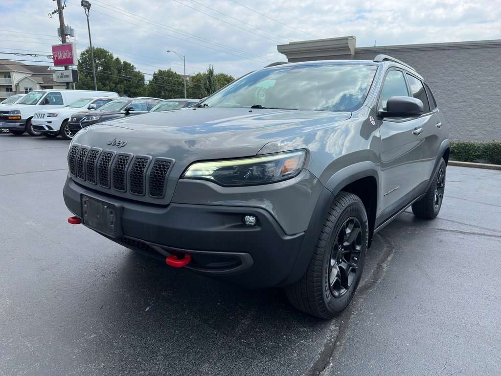 Used 2019 Jeep Cherokee Trailhawk with VIN 1C4PJMBX0KD409656 for sale in Lexington, KY