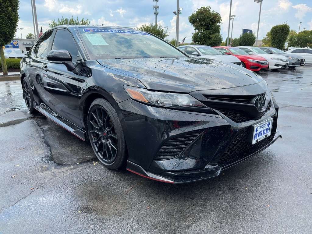 Used 2021 Toyota Camry TRD with VIN 4T1KZ1AK1MU058617 for sale in Lexington, KY