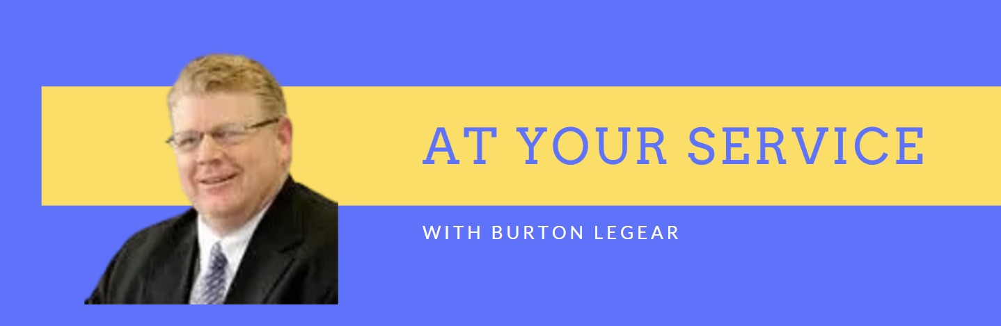 At Your Service With Burton LeGear